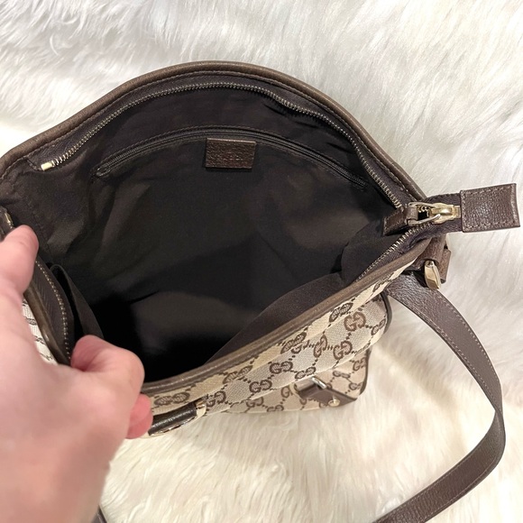 Gucci.EXCELLENT CONDITION!Authenticated Gucci Abbey D-Ring Messenger Shoulderbag - Picture 11 of 15